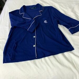 Ralph Lauren pajama top